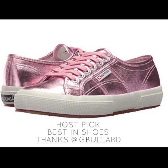 superga cotu metallic sneaker